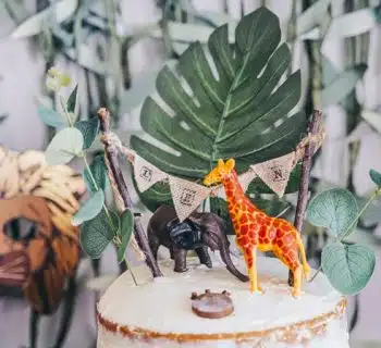 Création exotique réaliser un gâteau sur le thème de la jungle pour une fête mémorable